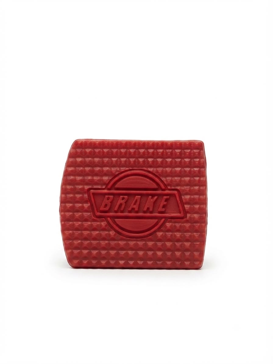 Protector de palanca freno - Rojo